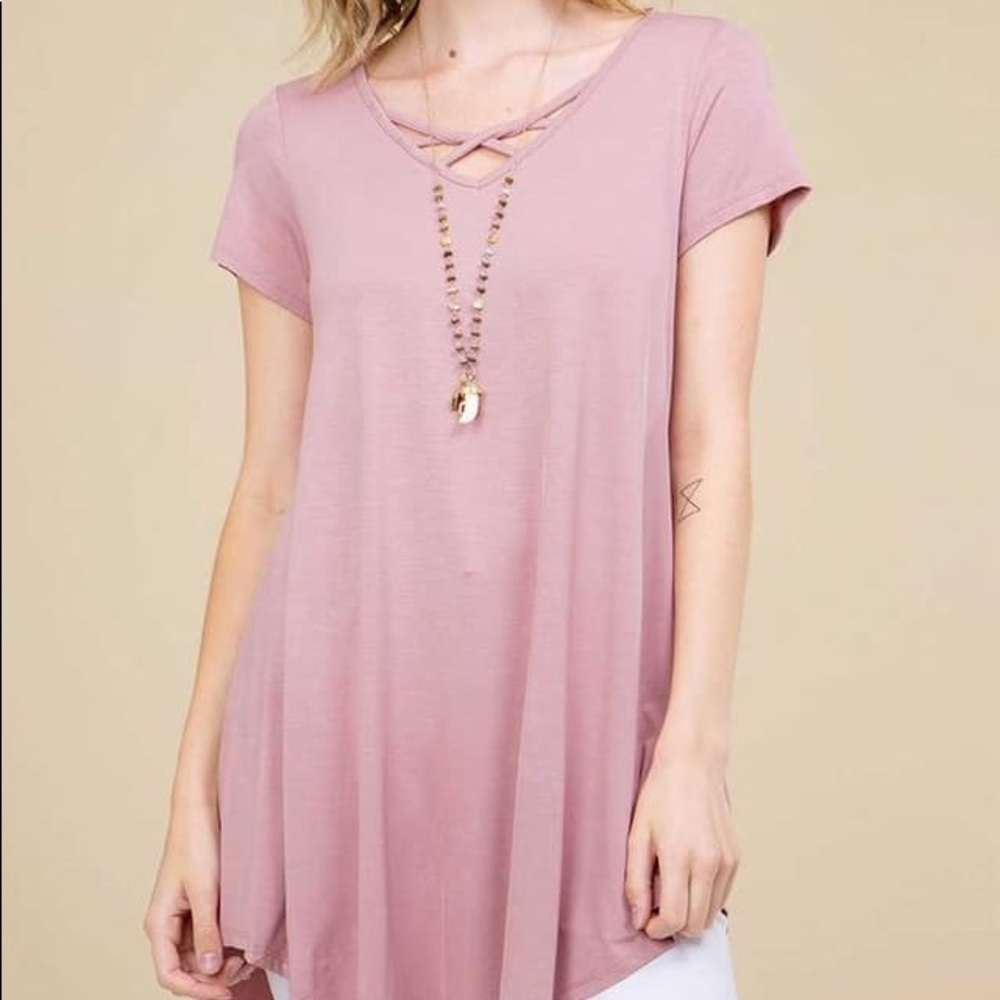 Mauve tunic
